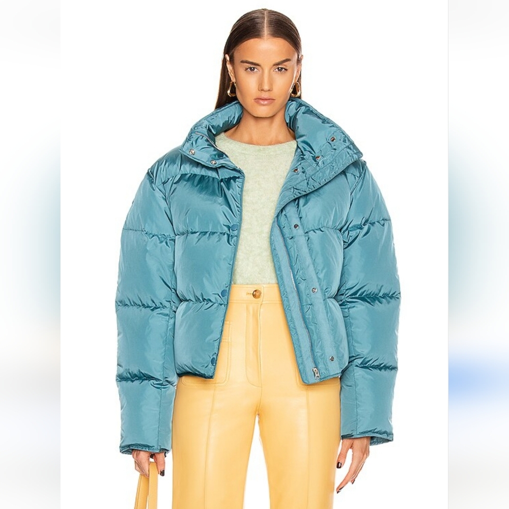Acne Studios Down Jacket Ocean Blue Size 38